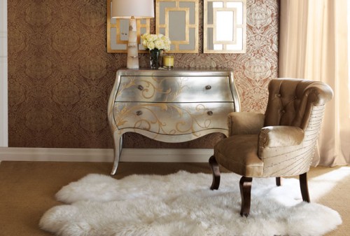 ReNew ReDo!: Gold, Silver, and Gilver Furniture Inspiration AND Rub N'  Buff
